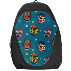 Mask Pattern Backpack Bag