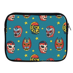 Mask Pattern Apple Ipad 2/3/4 Zipper Cases