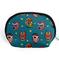 Mask Pattern Accessory Pouch (medium)