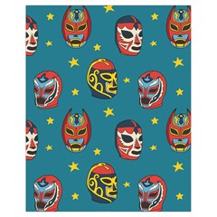 Mask Pattern Drawstring Bag (small)