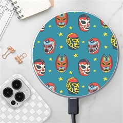 Mask Pattern Wireless Charger by Jancukart