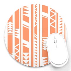 Tribal-pattern Round Mousepads