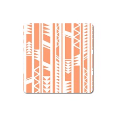 Tribal-pattern Square Magnet