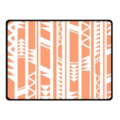 Tribal-pattern Fleece Blanket (small)