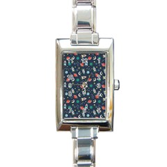 Cute-patterns- Rectangle Italian Charm Watch by Jancukart