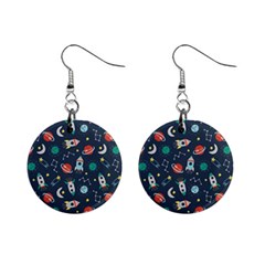 Cute-patterns- Mini Button Earrings