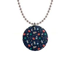 Cute-patterns- 1  Button Necklace