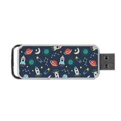 Cute-patterns- Portable Usb Flash (one Side) by Jancukart