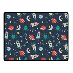 Cute-patterns- Double Sided Fleece Blanket (small) 