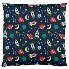 Cute-patterns- Large Flano Cushion Case (one Side)