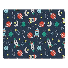 Cute-patterns- Double Sided Flano Blanket (large) 