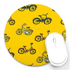 Layout Harness And Collar Round Mousepads