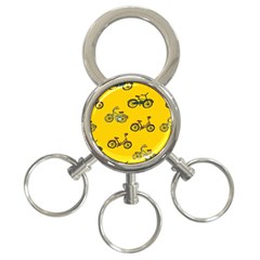 Layout Harness And Collar 3-ring Key Chain