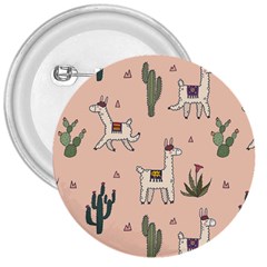 Llamas+pattern 3  Buttons