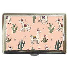 Llamas+pattern Cigarette Money Case