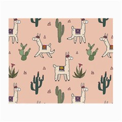 Llamas+pattern Small Glasses Cloth by Jancukart