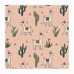 Llamas+pattern Medium Glasses Cloth