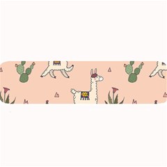 Llamas+pattern Large Bar Mats