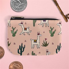 Llamas+pattern Mini Coin Purse by Jancukart