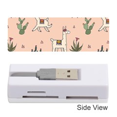 Llamas+pattern Memory Card Reader (stick) by Jancukart