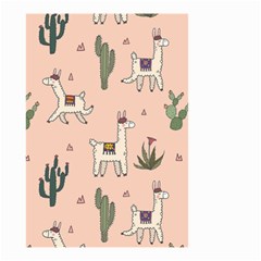 Llamas+pattern Small Garden Flag (two Sides)