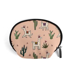 Llamas+pattern Accessory Pouch (small) by Jancukart