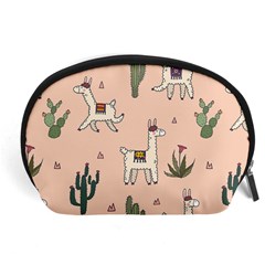 Llamas+pattern Accessory Pouch (large) by Jancukart