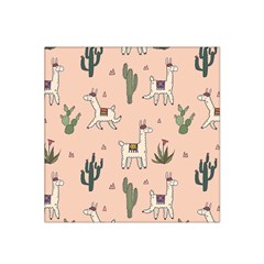 Llamas+pattern Satin Bandana Scarf 22  X 22 