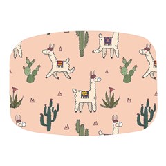 Llamas+pattern Mini Square Pill Box