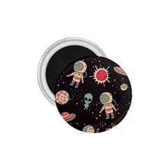 Space Pattern Cartoon 1 75  Magnets