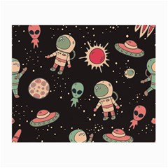 Space Pattern Cartoon Small Glasses Cloth (2 Sides)