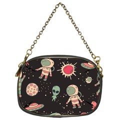 Space Pattern Cartoon Chain Purse (one Side)