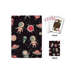 Space Pattern Cartoon Playing Cards Single Design (mini)