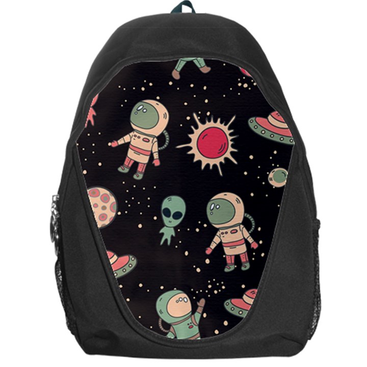 Space Pattern Cartoon Backpack Bag