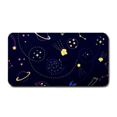 Cartoon-space-seamless-pattern-vectors Medium Bar Mats by Jancukart