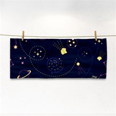 Cartoon-space-seamless-pattern-vectors Hand Towel