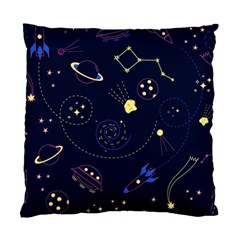 Cartoon-space-seamless-pattern-vectors Standard Cushion Case (one Side)