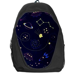 Cartoon-space-seamless-pattern-vectors Backpack Bag by Jancukart