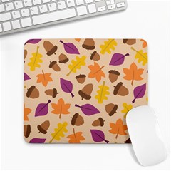 Seamless Verson Of Fal Pattern Large Mousepads