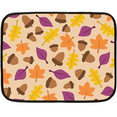 Seamless Verson Of Fal Pattern Double Sided Fleece Blanket (mini) 