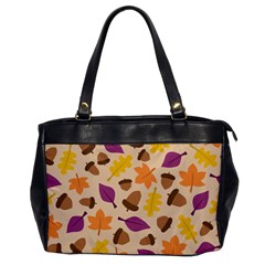 Seamless Verson Of Fal Pattern Oversize Office Handbag