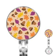 Seamless Verson Of Fal Pattern Stainless Steel Nurses Watch