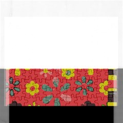 Aiflowers-pattern Rectangular Jigsaw Puzzl by Jancukart