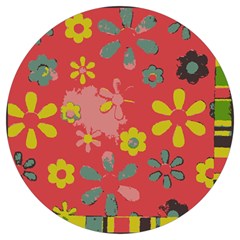 Aiflowers-pattern Round Trivet