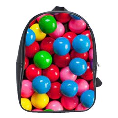 Bubble Gum School Bag (large) by artworkshop