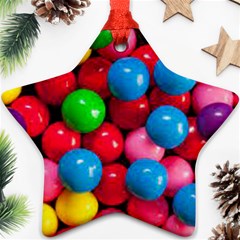 Bubble Gum Star Ornament (two Sides)