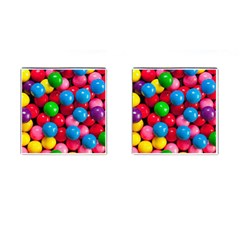 Bubble Gum Cufflinks (square) by artworkshop