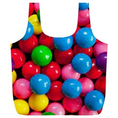 Bubble Gum Full Print Recycle Bag (xl) by artworkshop