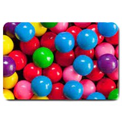 Bubble Gum Large Doormat  by artworkshop