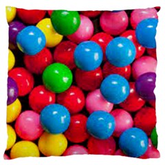 Bubble Gum Large Cushion Case (two Sides) by artworkshop